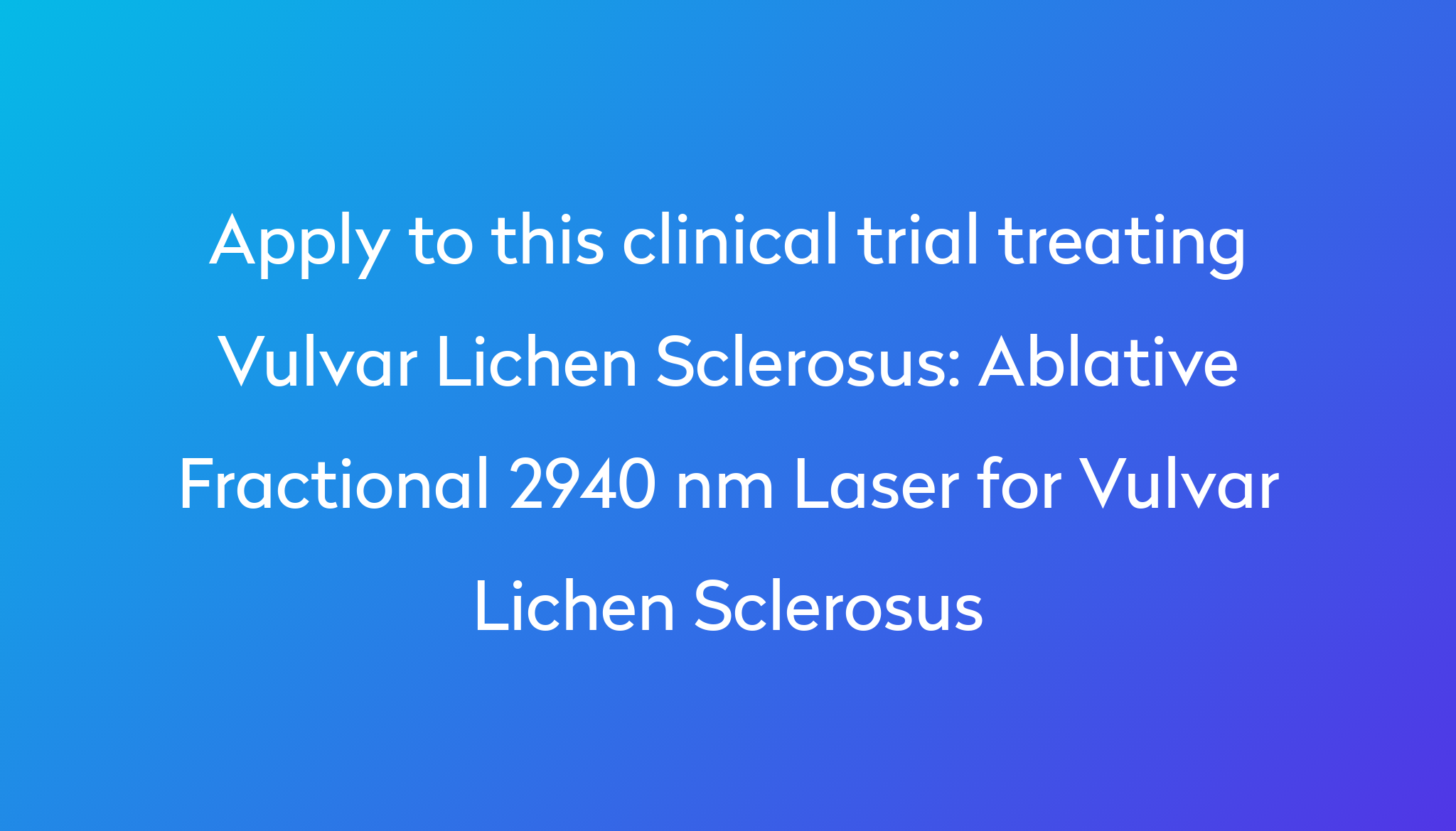 Ablative Fractional 2940 Nm Laser For Vulvar Lichen Sclerosus Clinical Trial 2023 Power